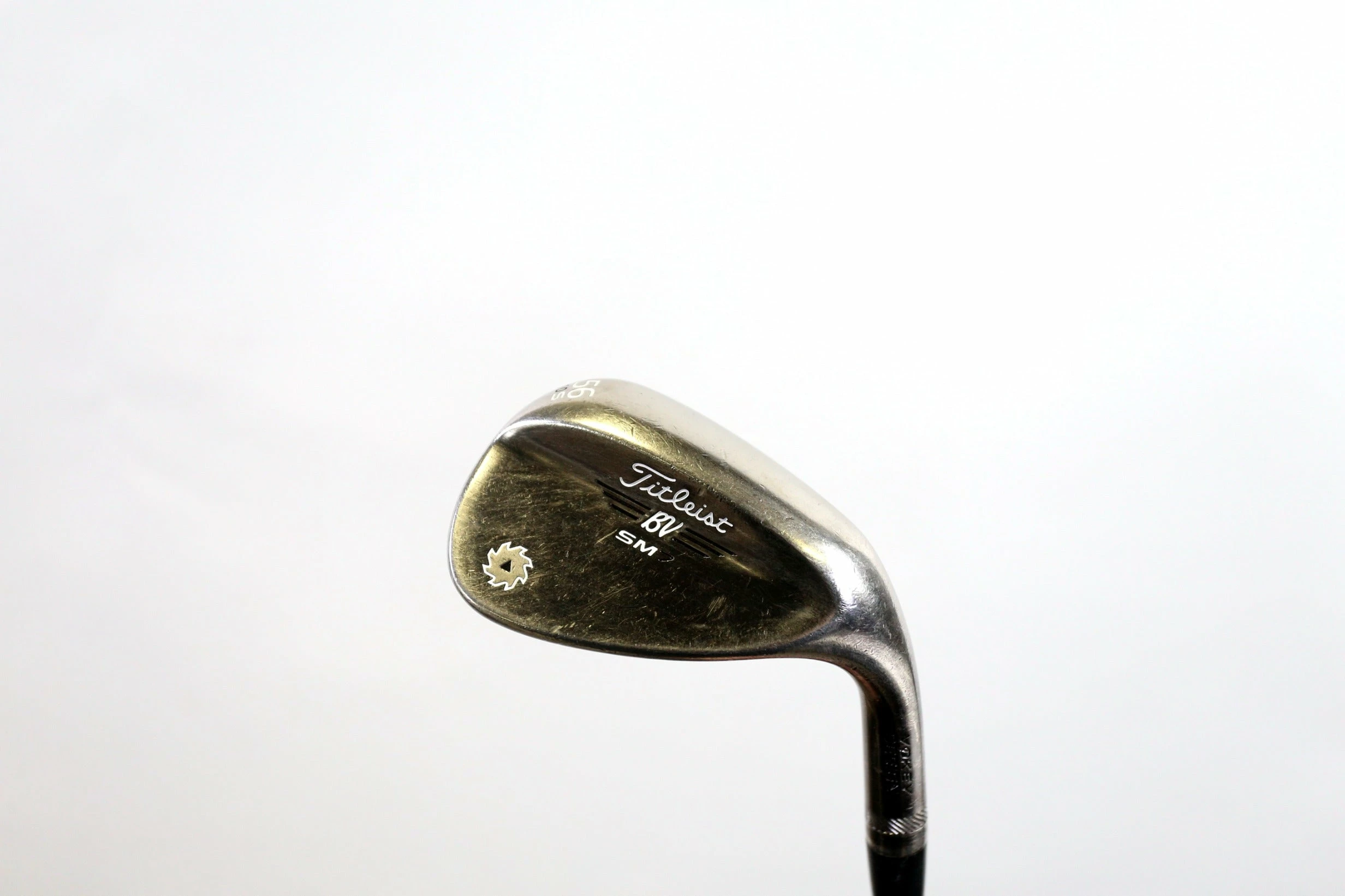 Titleist Vokey SM7 Brushed Steel S Grind 56* Wedge RH 35.75 In 10* Steel Stiff
