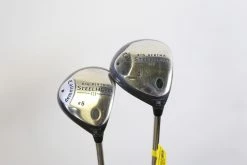 Callaway Steelhead III 3+, 5 Wood Set RH Steel Shafts Uniflex