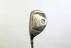 LEFTY TaylorMade Rescue TP 2009 3 Hybrid 19* 40.5 In Graphite Shaft Stiff Flex