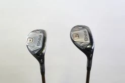 Ping G400 3, 4 Hybrid Set RH Graphite Shaft Stiff Flex