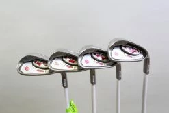 Ping Faith 8-PW, SW Iron Set RH -1.25 In ULT 200 Graphite Shafts Ladies Flex