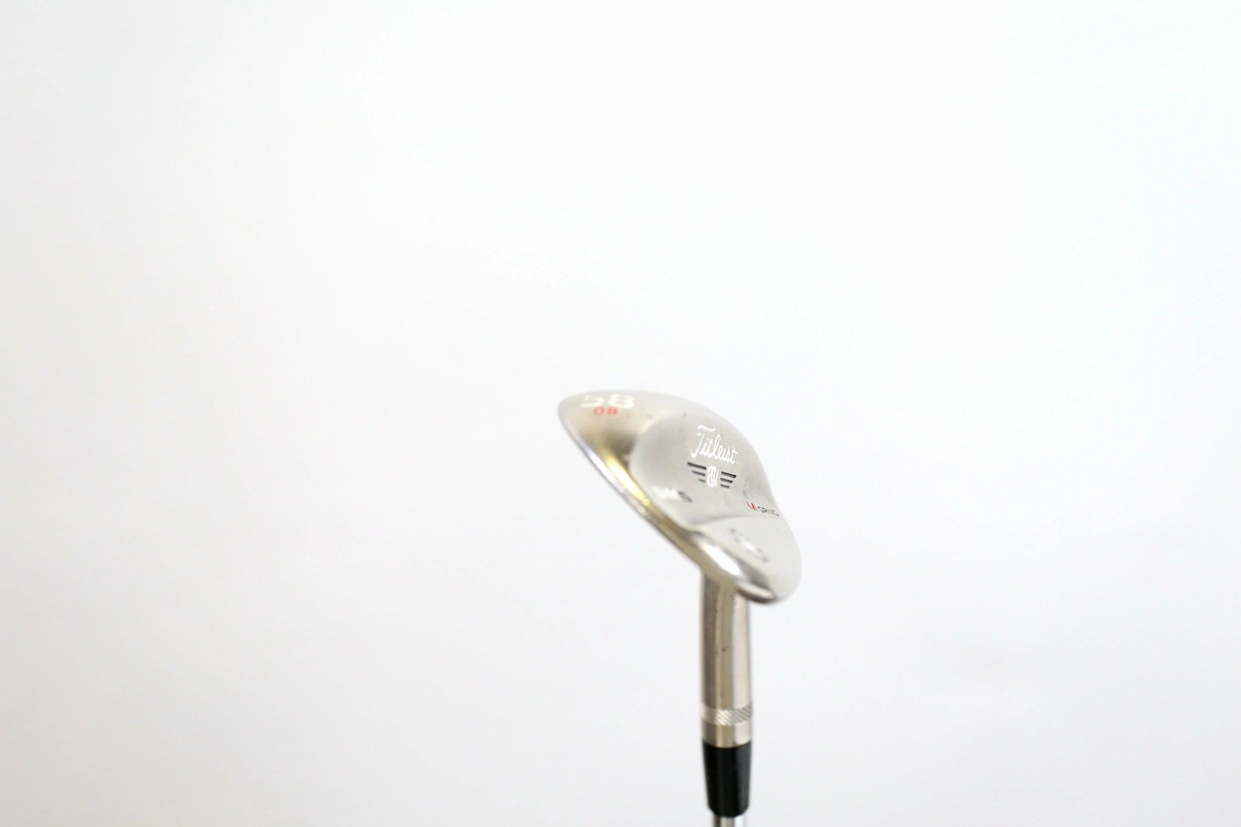 Titleist Vokey SM6 Raw M Grind 58*/08* Wedge RH 35 In Steel Shaft Wedge Flex - Image 3
