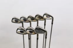Mizuno JPX-EZ Forged 2013 4-PW, GW Iron Set RH +0.25 In Steel Shaft Stiff Flex