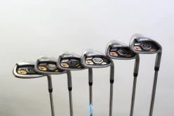 Mizuno JPX-EZ 2013 5-9, GW Iron Set RH -0.25 In Steel Shaft Stiff Flex