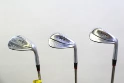 Scor 4161 50*, 54*, 58* Wedge Set RH Standard Length Steel Shafts Stiff Flex
