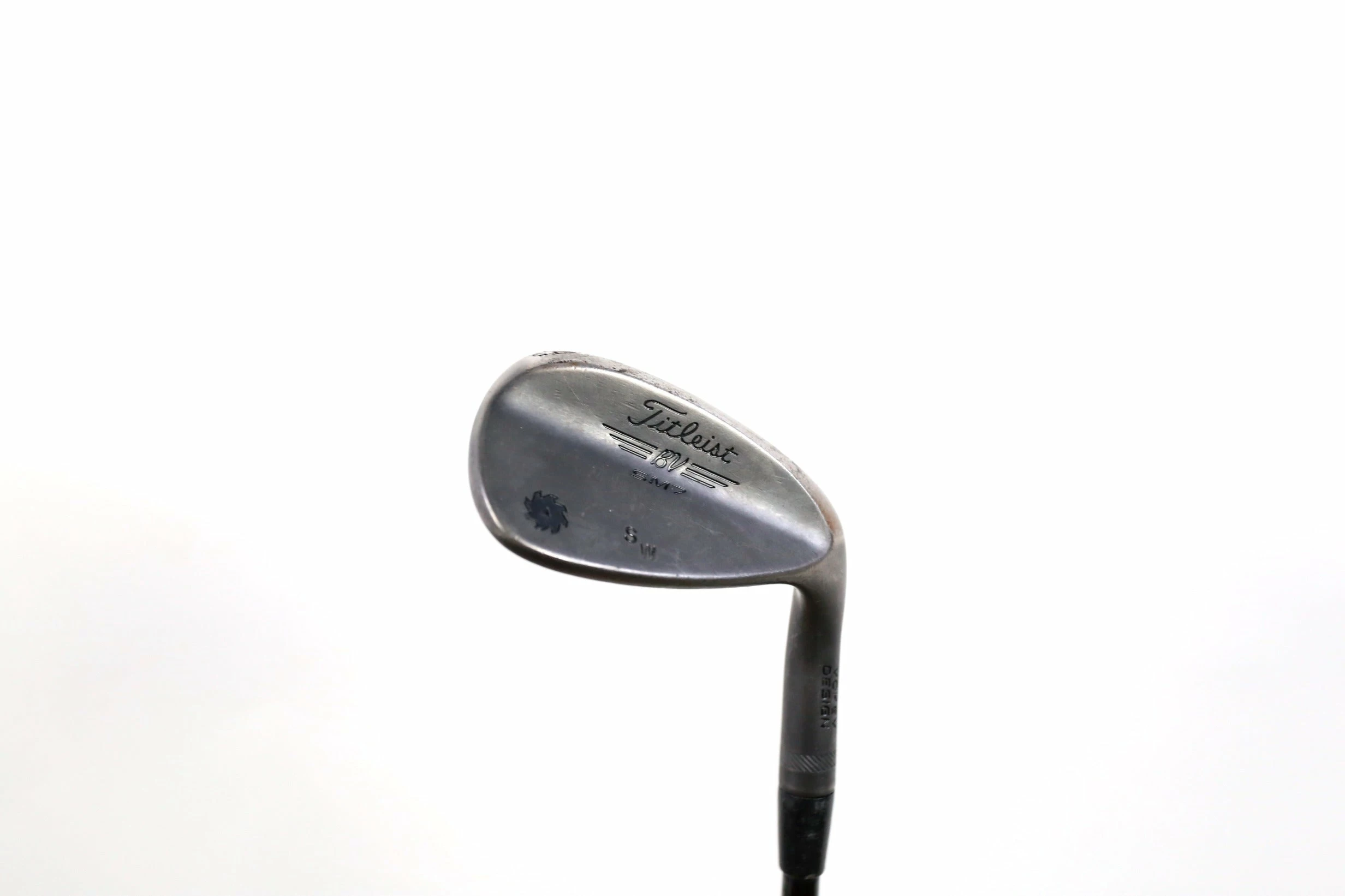 Titleist Vokey SM7 Jet Black F Grind 54* Wedge RH 35 In 14* KBS Tour Steel Stiff - Image 2