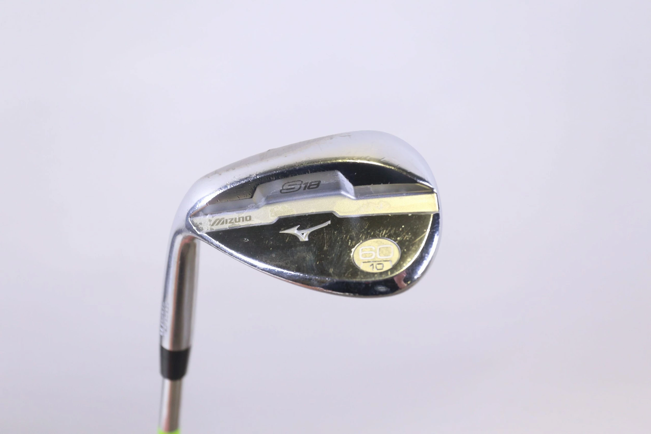 LEFTY Mizuno S18 White Satin 60* Wedge 35.5 In Project X Steel Stiff Flex - Image 4
