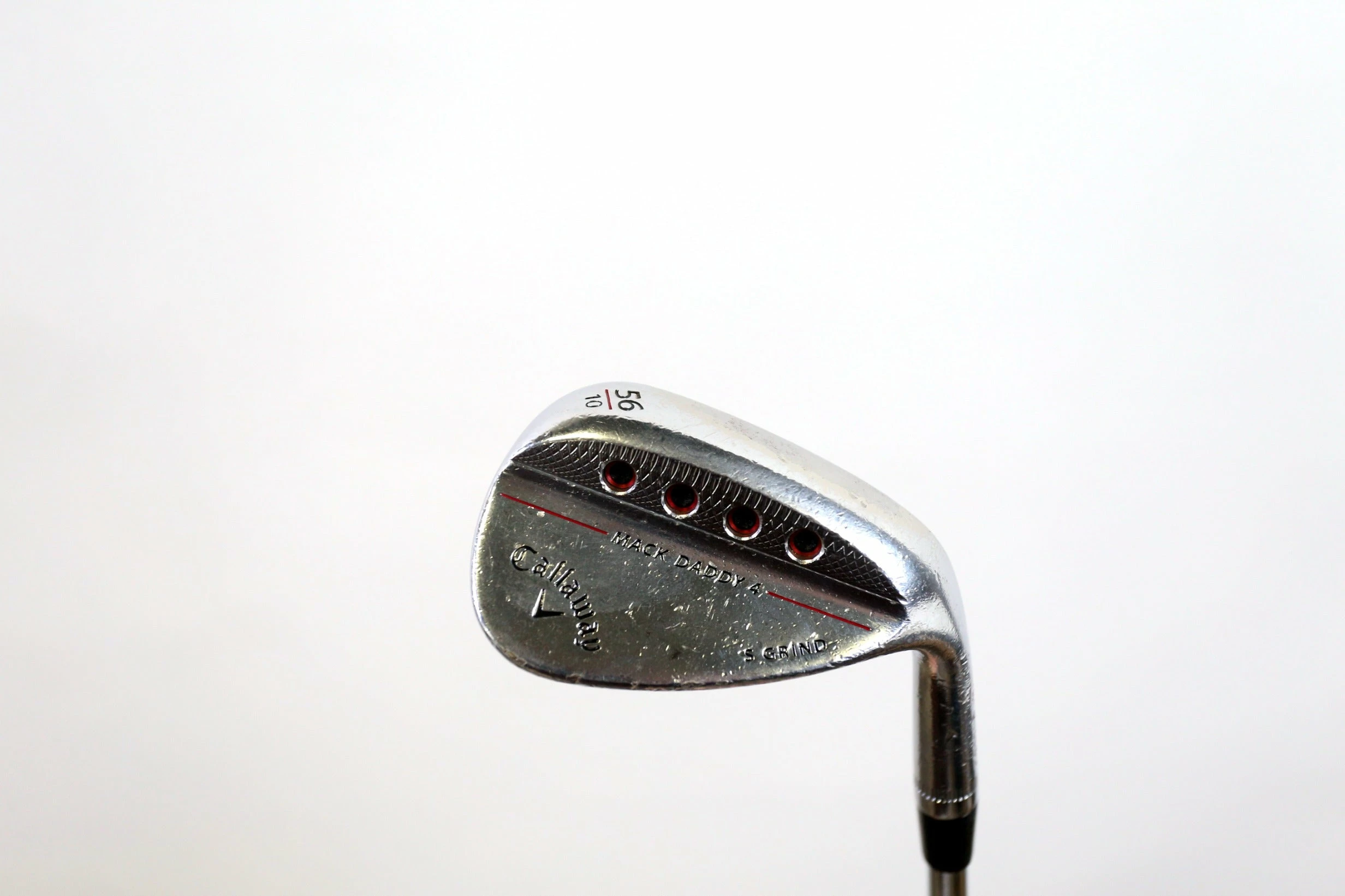 Callaway MD4 Chrome S Grind 56* Wedge RH 35 In 10* True Temper Steel Stiff Flex
