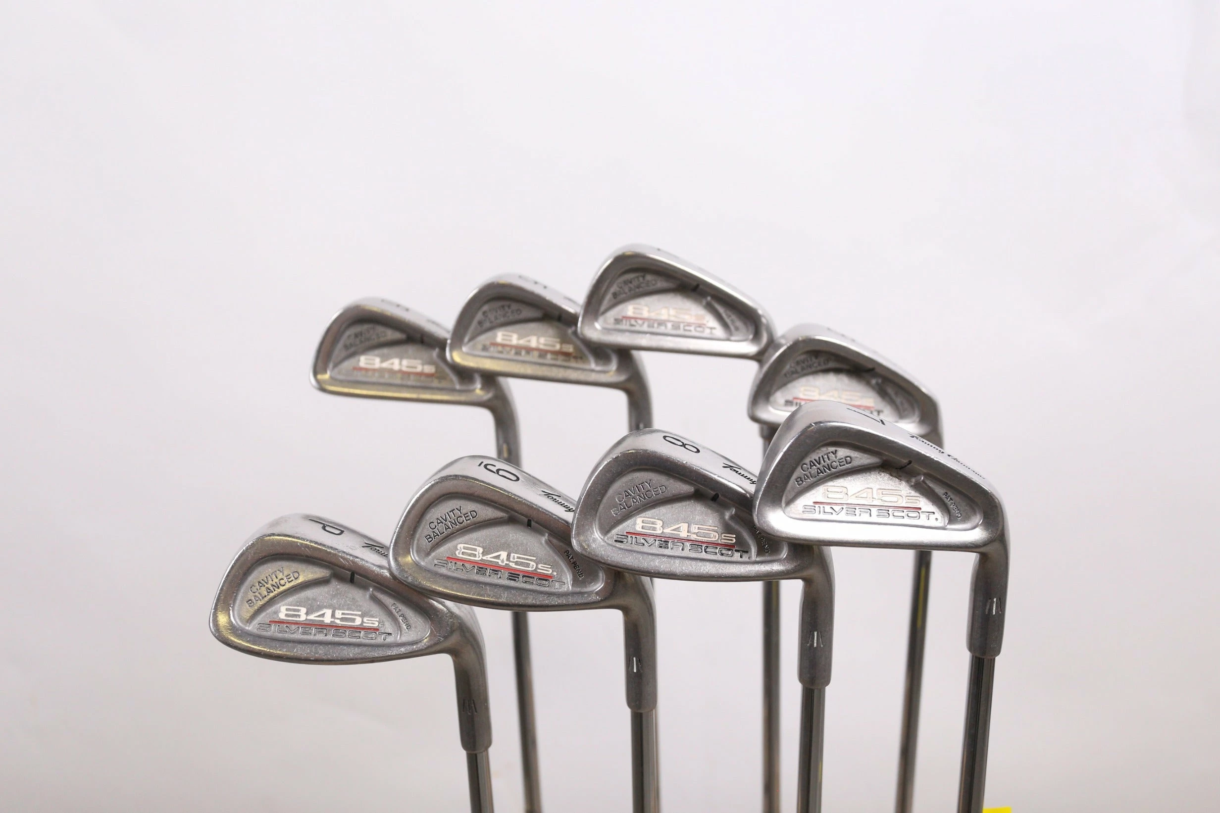 Tommy Armour 845s SILVER SCOT 3-PW Iron Set RH -1.25 In Steel Shaft Regular Flex