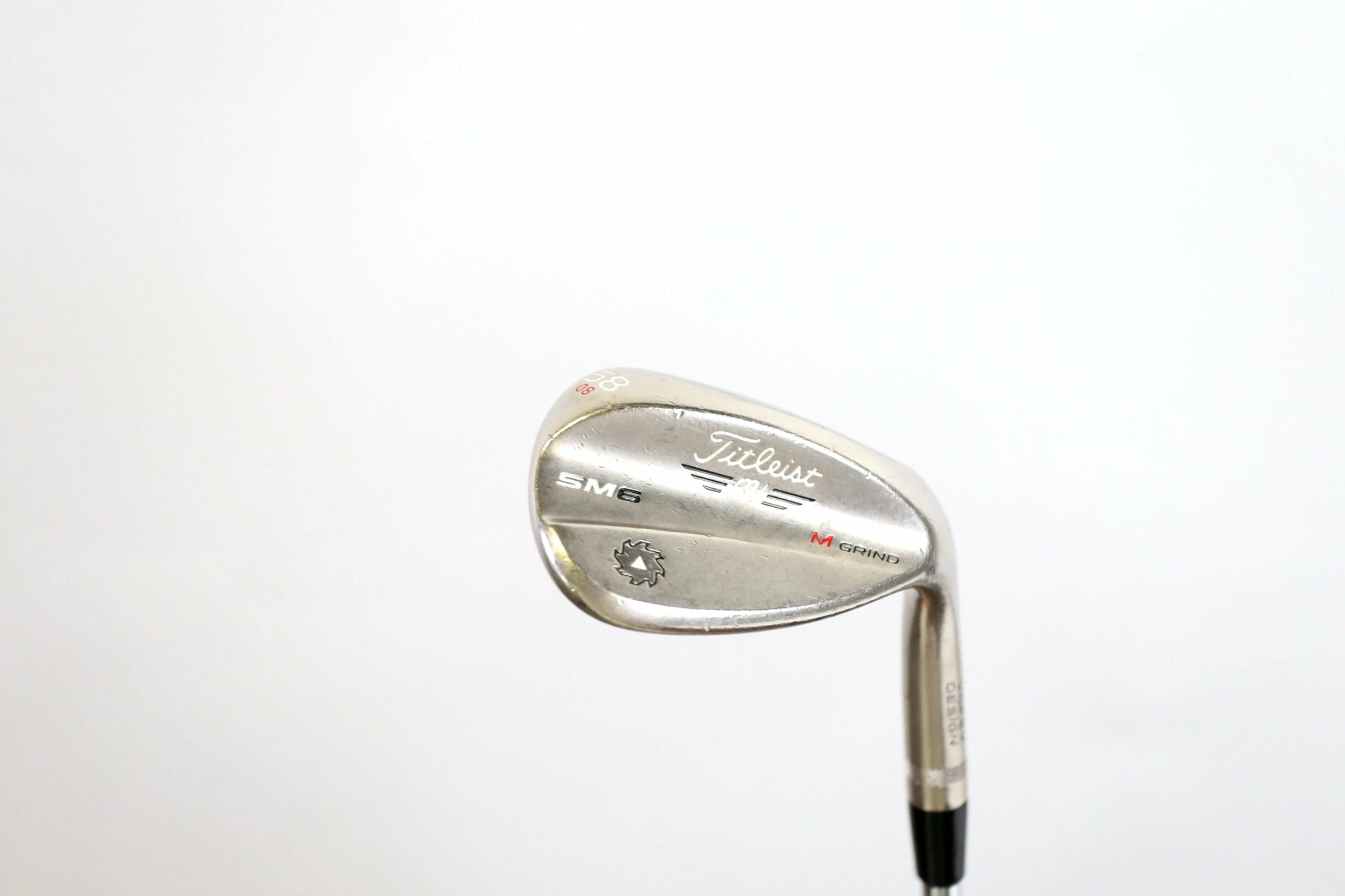 Titleist Vokey SM6 Raw M Grind 58*/08* Wedge RH 35 In Steel Shaft Wedge Flex - Image 2