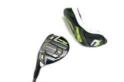 LEFTY Cobra RADSpeed Black/Turbo Yellow 3 Hybrid 19* 39.75 In Recoil ESX Seniors