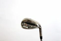 Ping Tour-W Brushed Silver 60* Wedge RH 35 In AWT Steel Shaft Stiff Flex