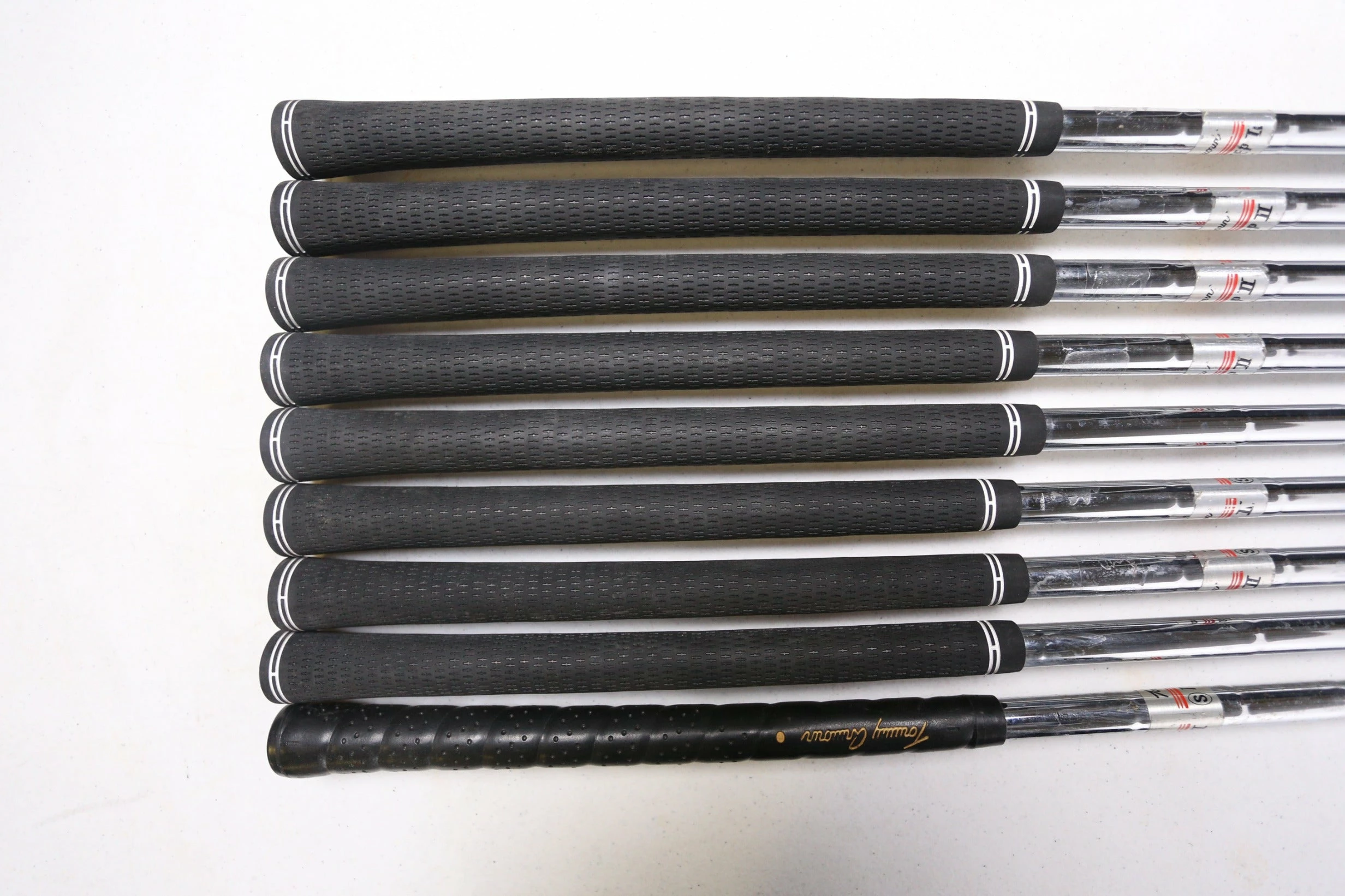 Tommy Armour 855s SILVER SCOT 1-6, 8-PW Iron Set RH Steel Stiff Flex - Image 8
