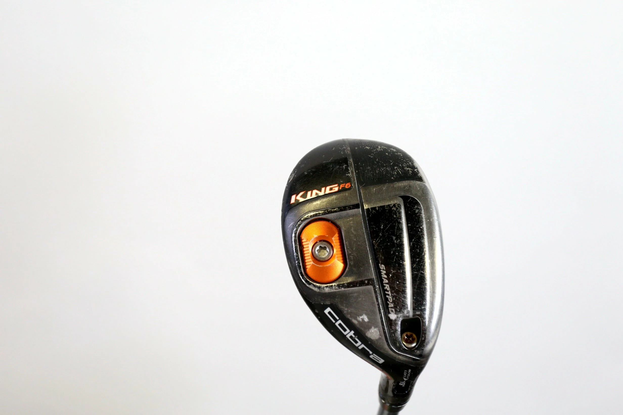 Cobra King F6 Black 3-4 Hybrid 19* RH 40 In Matrix HQ4 Red Tie Regular Flex