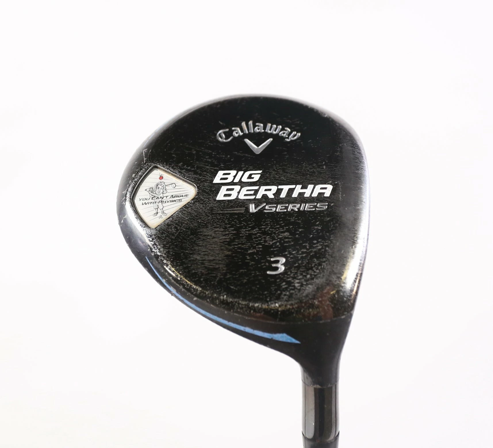 Callaway Big Bertha V Series 3 Wood 15.5* RH 42 In Bassara Graphite Ladies Flex