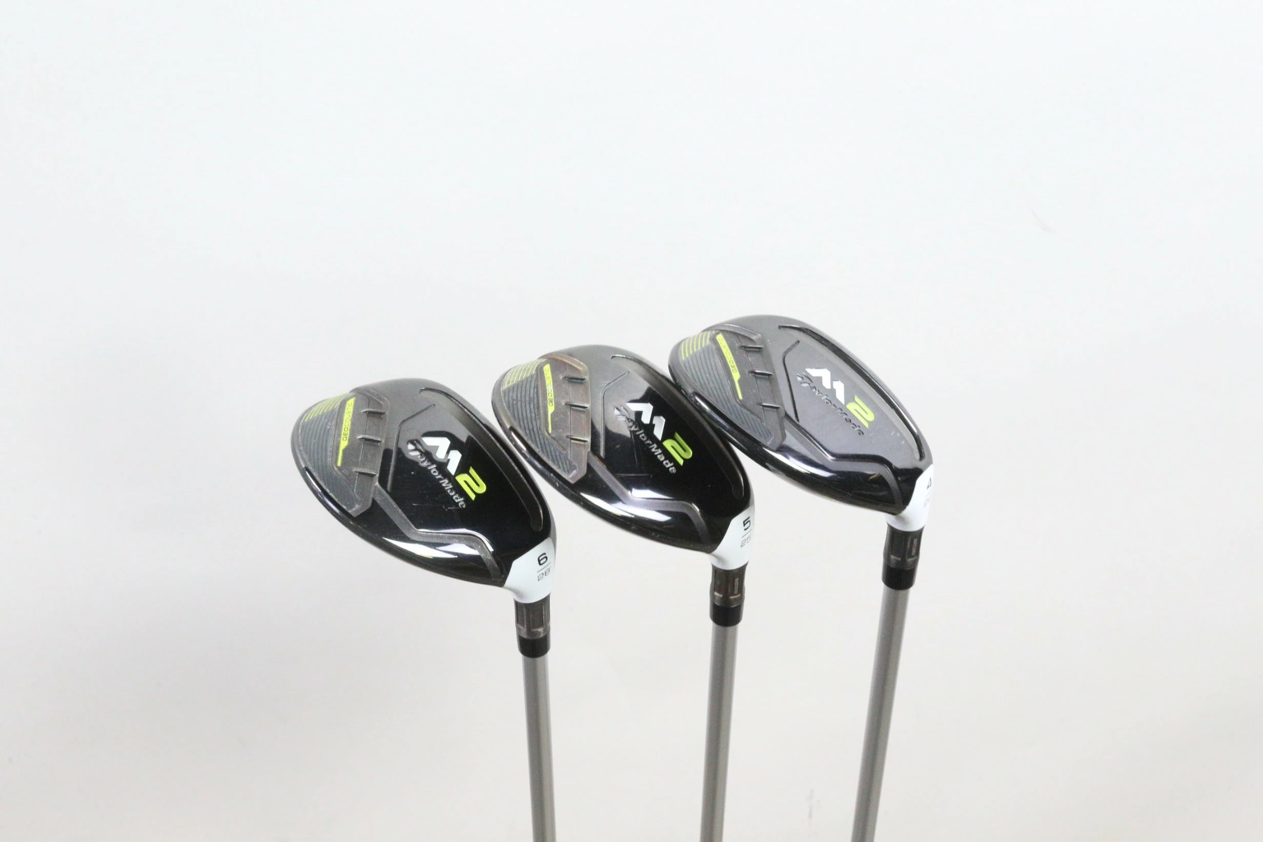 TaylorMade M2 2017 4, 5, 6 Hybrid Set RH Graphite Shaft Ladies Flex - Image 2