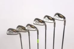 Ping I3 O-Size 3-8 Blue Dot Iron Set RH Cushin JZ Steel Shafts Stiff Flex