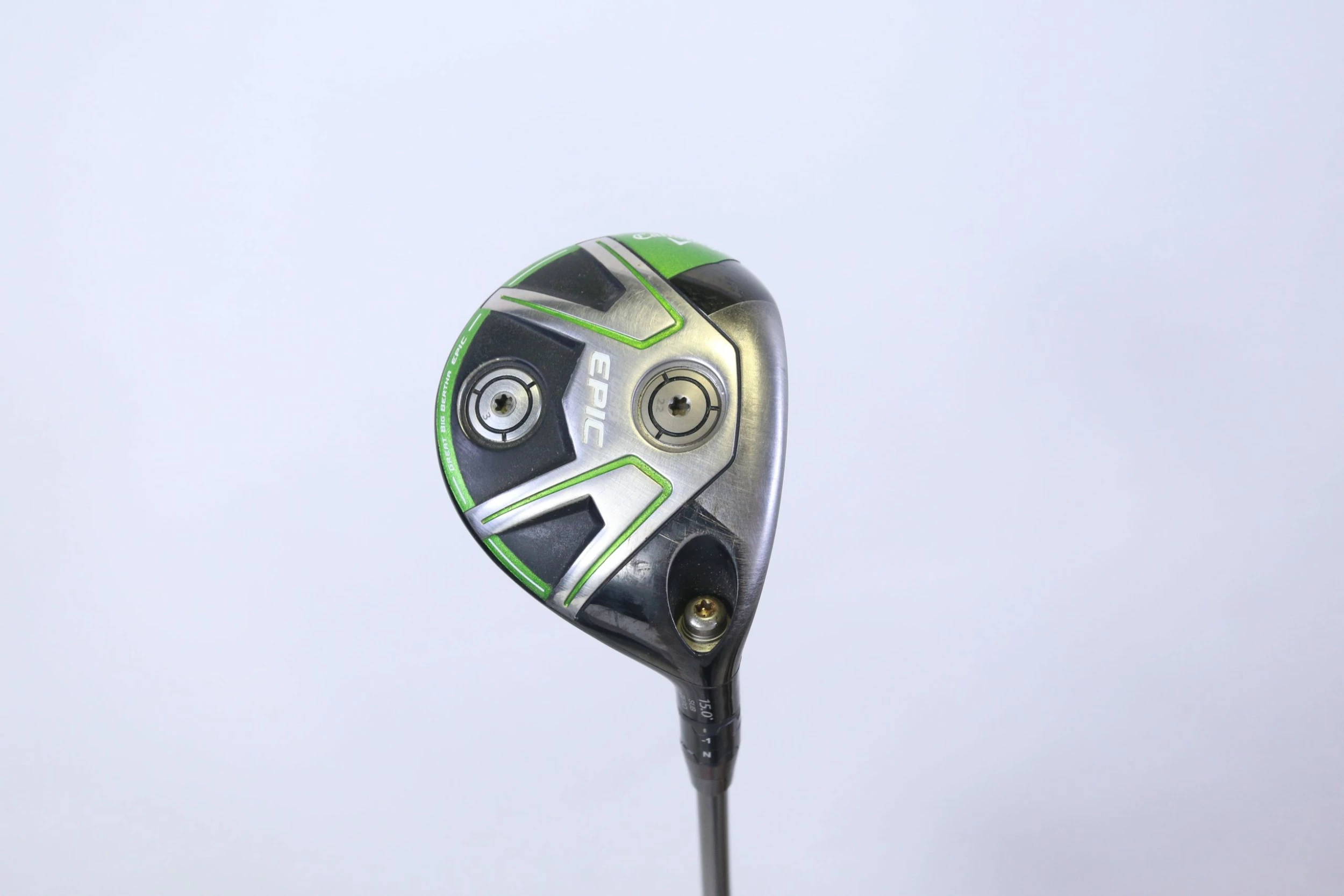 Callaway Great Big Bertha Eipc Sub Zero 15* Fairway Wood RH 43 In Aldila Stiff