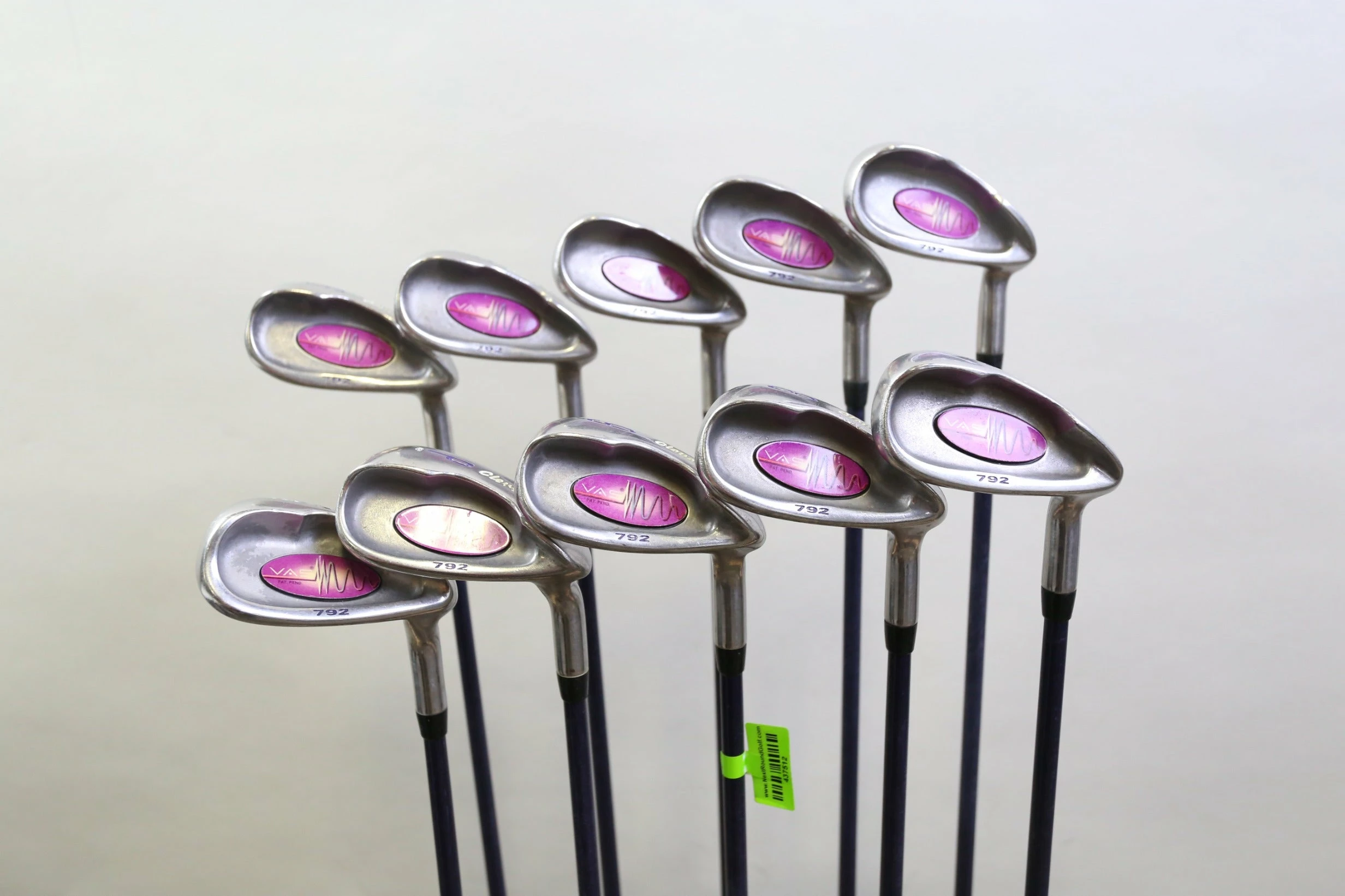 Cleveland VAS 792 2-PW, SW Iron Set RH +0.75 In Graphite Shaft Stiff Flex