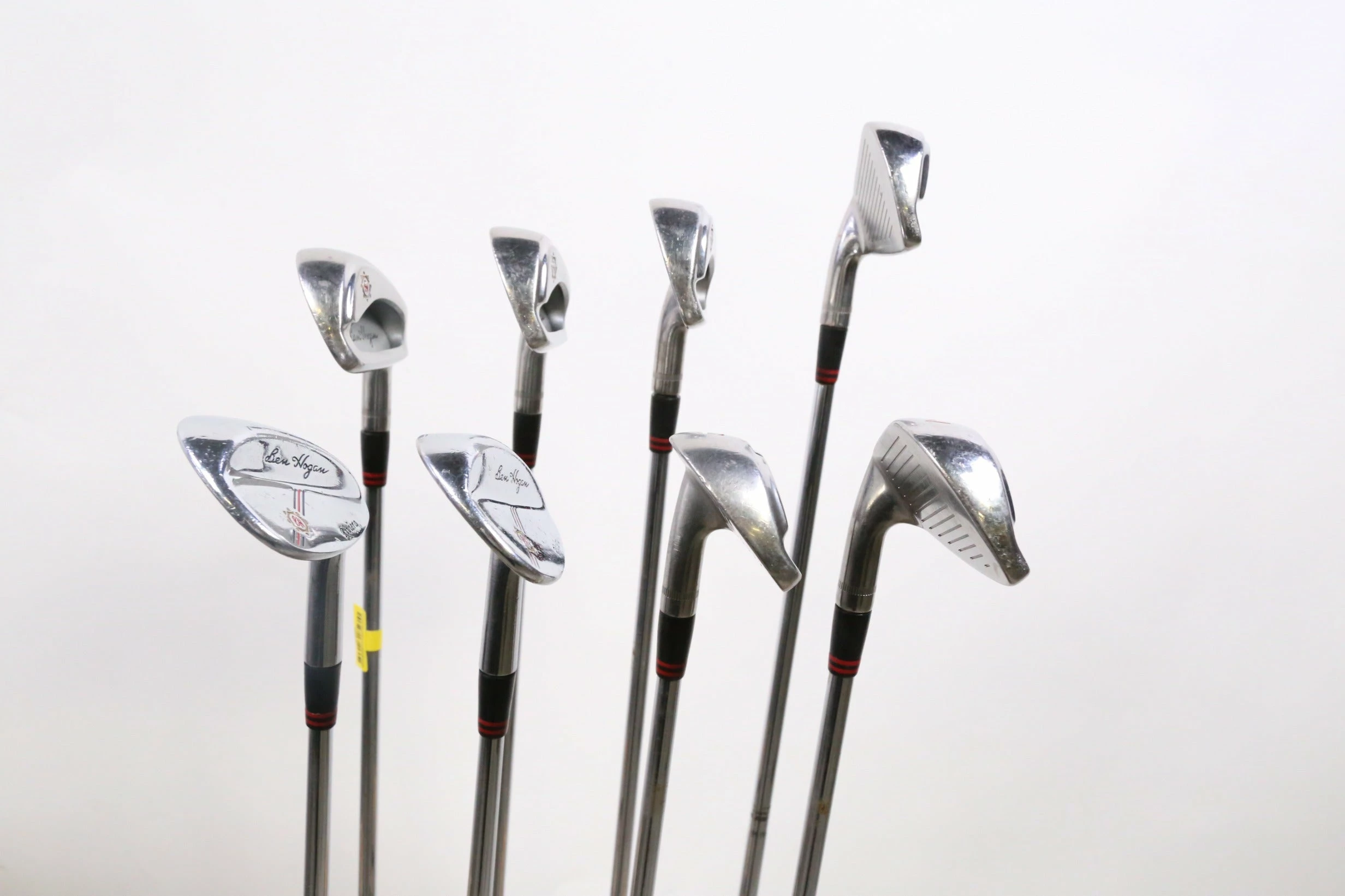 Ben Hogan Edge CFT 4-7, 9, EW, SW, LW Iron Set RH Ben Hogan Apex Shafts Stiff - Image 3