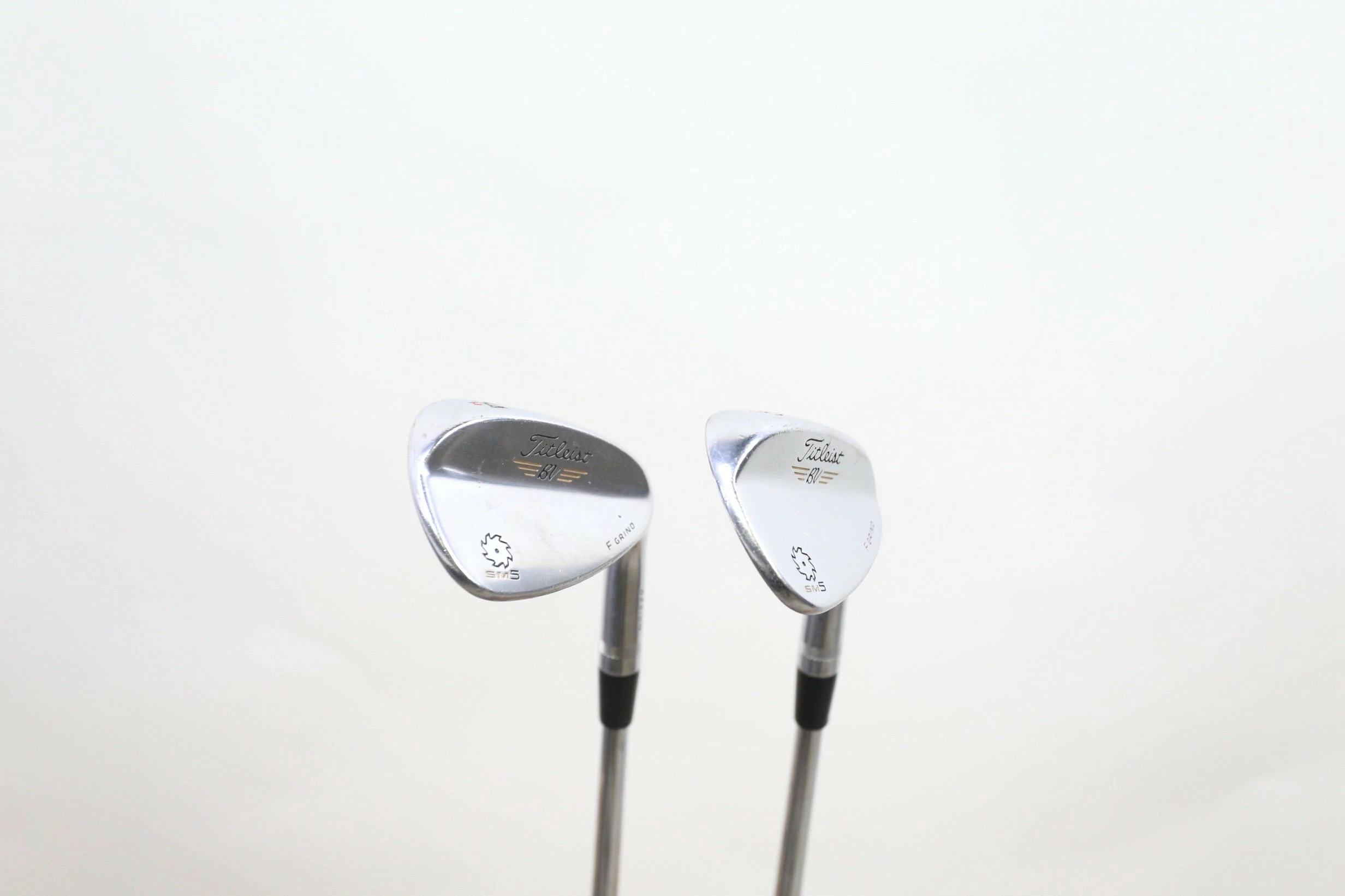 Titleist Vokey SM5 Chrome 50*, 54* Wedge Set RH Steel Shaft Stiff Flex - Image 2