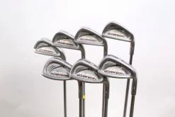 Tommy Armour 845s SILVER SCOT 3-5, 7-9, SW Iron Set RH Steel Shaft Stiff Flex