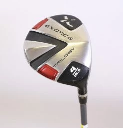 Tour Edge Exotics Trilogy 4 Wood 16.5* RH 41 In. Graphite Shaft Ladies Flex