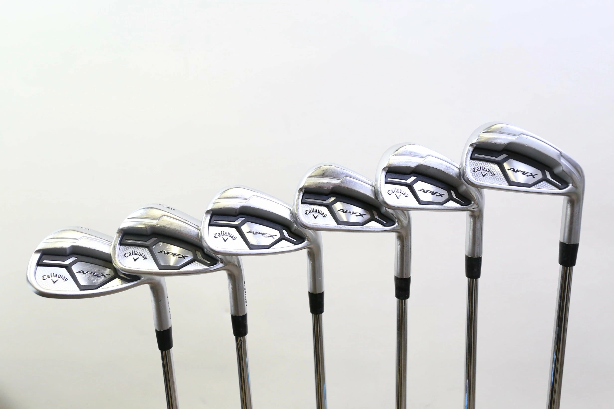 Callaway Apex CF16 5-9, AW Iron Set RH KBS Steel Shafts Stiff Flex