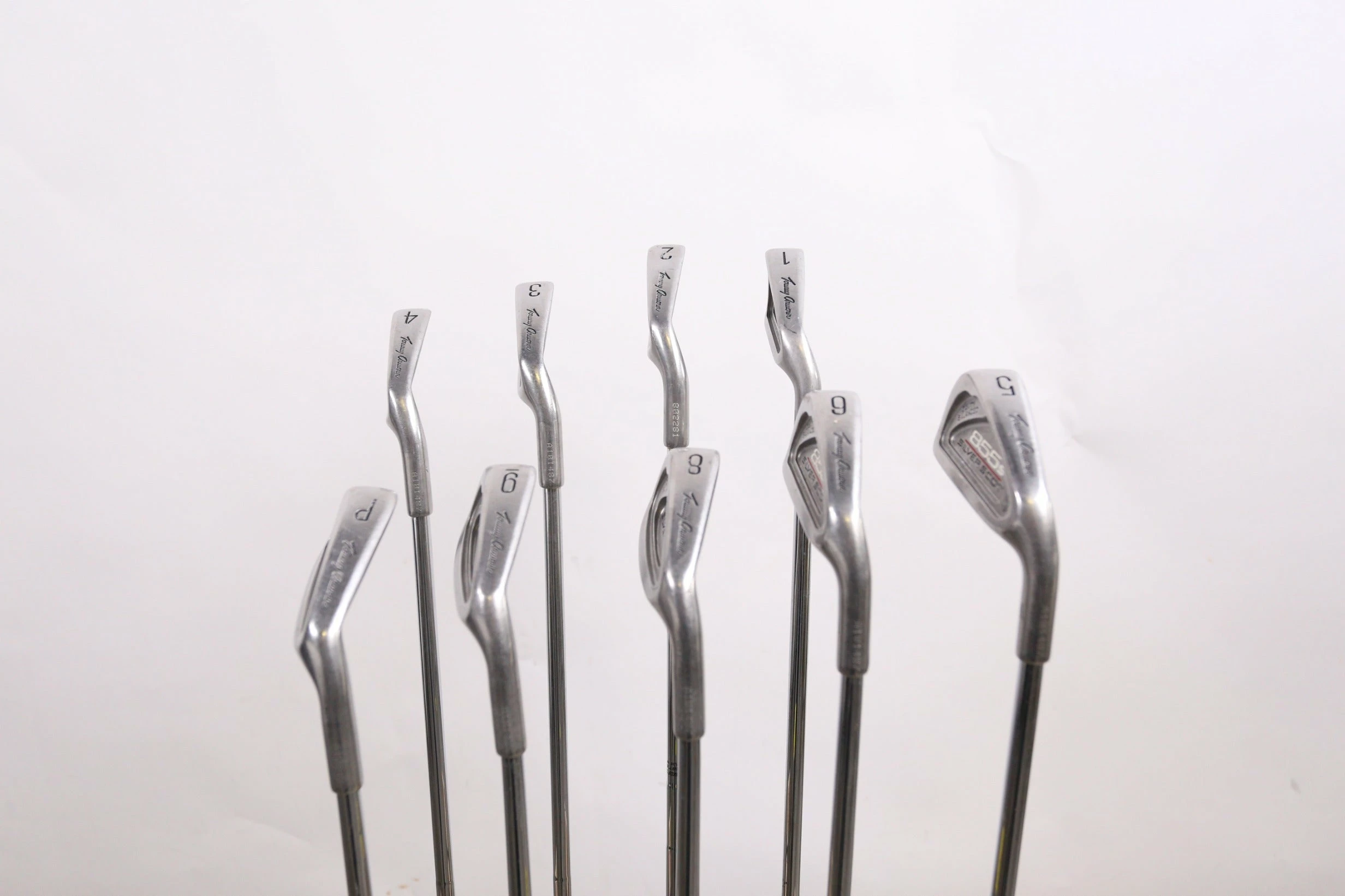 Tommy Armour 855s SILVER SCOT 1-6, 8-PW Iron Set RH Steel Stiff Flex - Image 4