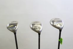 Callaway Big Bertha 2004 5, 7, 9 Wood Set RH Graphite Shafts Ladies Flex