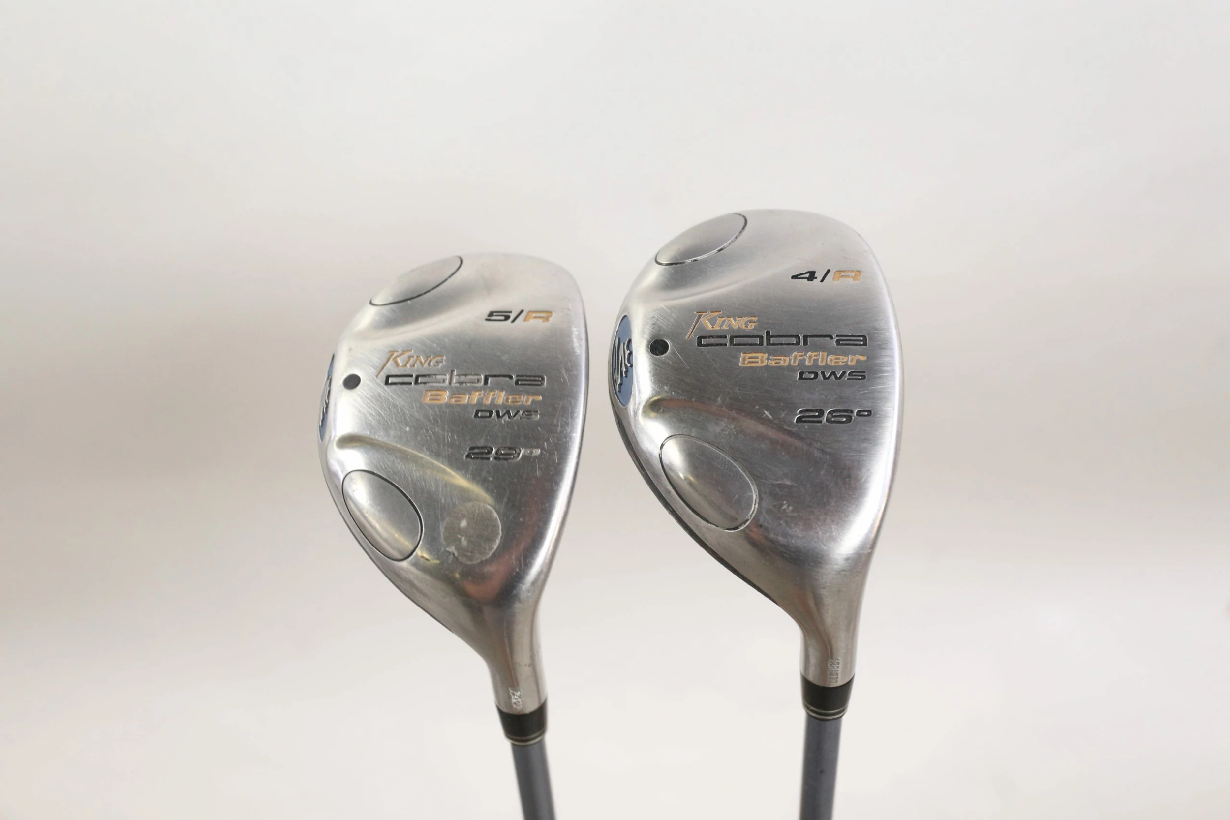 Cobra Baffler DWS 4, 5 Hybrid Set 26*, 29* RH Aldila Graphite Shaft Ladies Flex