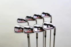 TaylorMade Burner Plus 4-9, PW, AW Iron Set RH TaylorMade Steel Shafts Uniflex