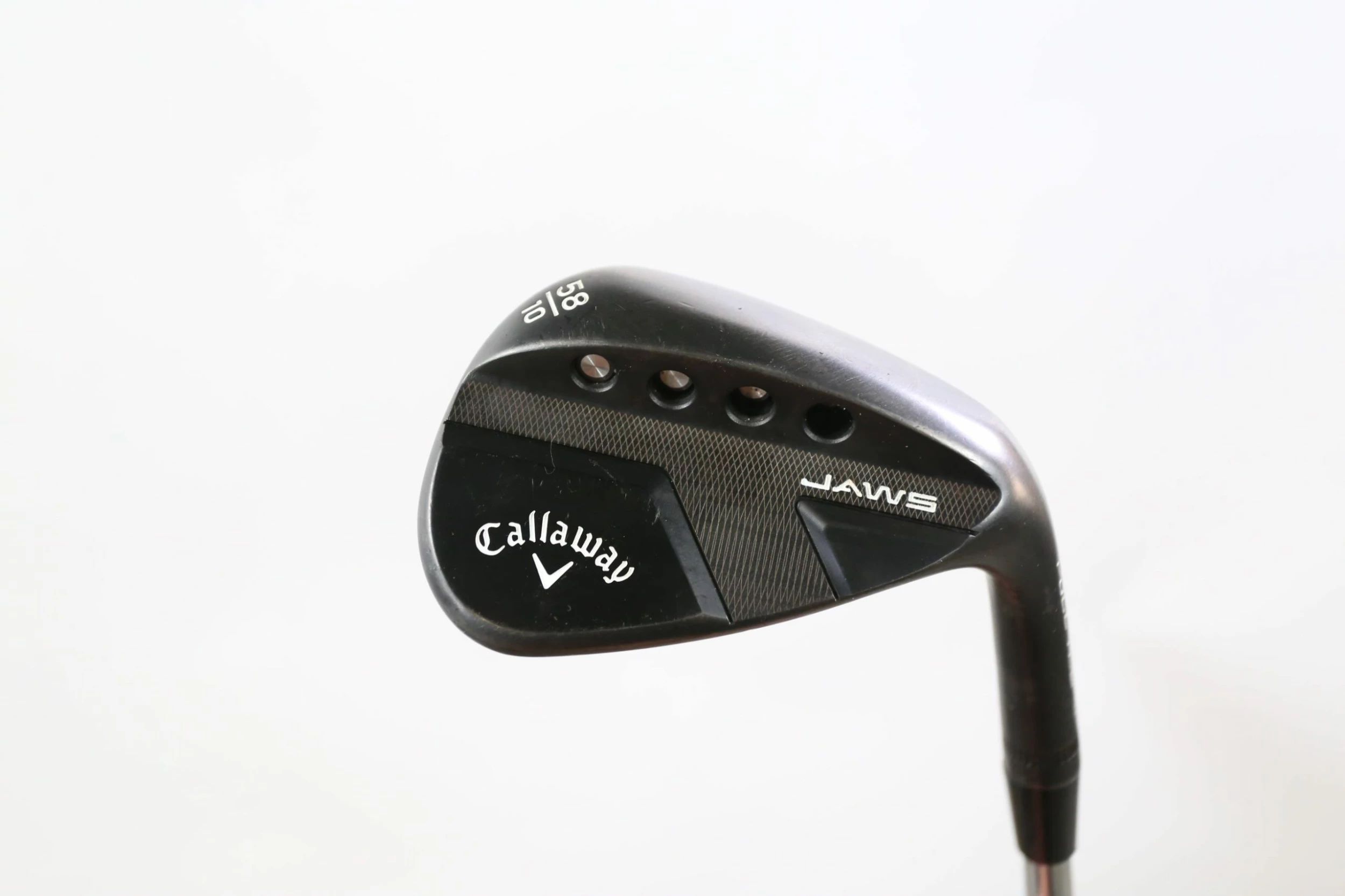 Callaway JAWS Full Toe Black 58* Wedge RH 36 In True Temper Steel Stiff Flex