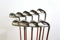 Ping G10 Blue Dot 4-PW-UW-SW Iron Set RH -1 In Ping TFC129 I Graphite Regular
