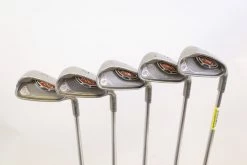 Ping G10 4-8 Iron Set Right Handed Green Dot Steel Ping AWT Stiff Flex