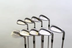 Cleveland TA5 Gunmetal 4-9, PW, SW, LW Iron Set RH Cleveland Steel Shafts Stiff