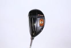 Cobra King F6 Black 3-4 Hybrid 20.5* LH 40 In Matrix Red Tie Graphite Lite Flex