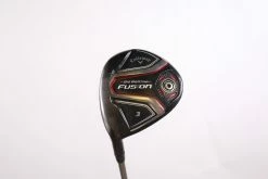 LEFTY Callaway Big Bertha Fusion 3 Wood 15* RH 42.5 In Graphite Shaft Seniors