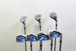 Callaway Big Bertha REVA Combo 4-PW Iron Set RH Graphite Shaft Ladies Flex