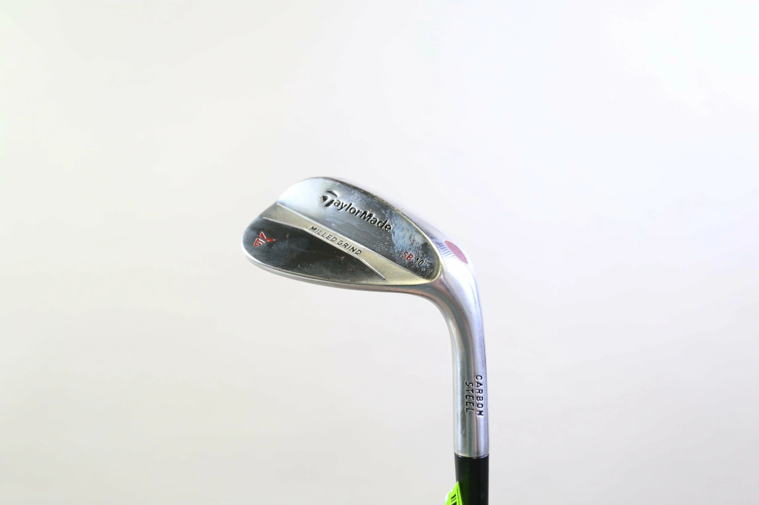 TaylorMade Milled Grind Satin Chrome 60* Wedge RH 34.75 In 10* Steel Wedge Flex - Image 4