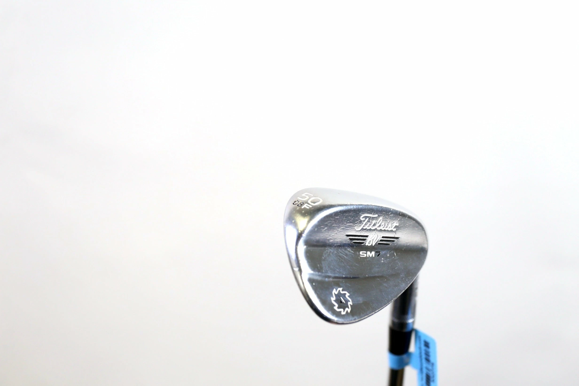 Titleist Vokey SM7 Tour Chrome F Grind 50* Wedge RH 35.25 In 8* Steel Wedge Flex - Image 2