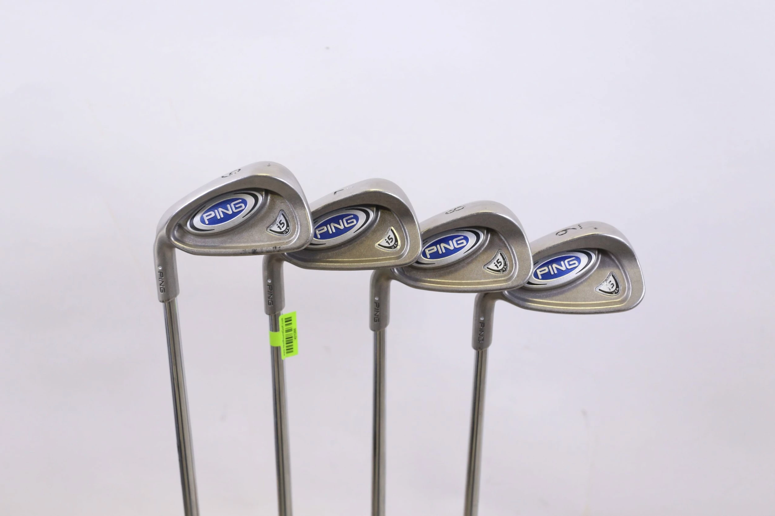 Ping I5 Silver Dot 6-9 Iron Set LH +0.75 True Temper Steel Shaft Stiff Flex