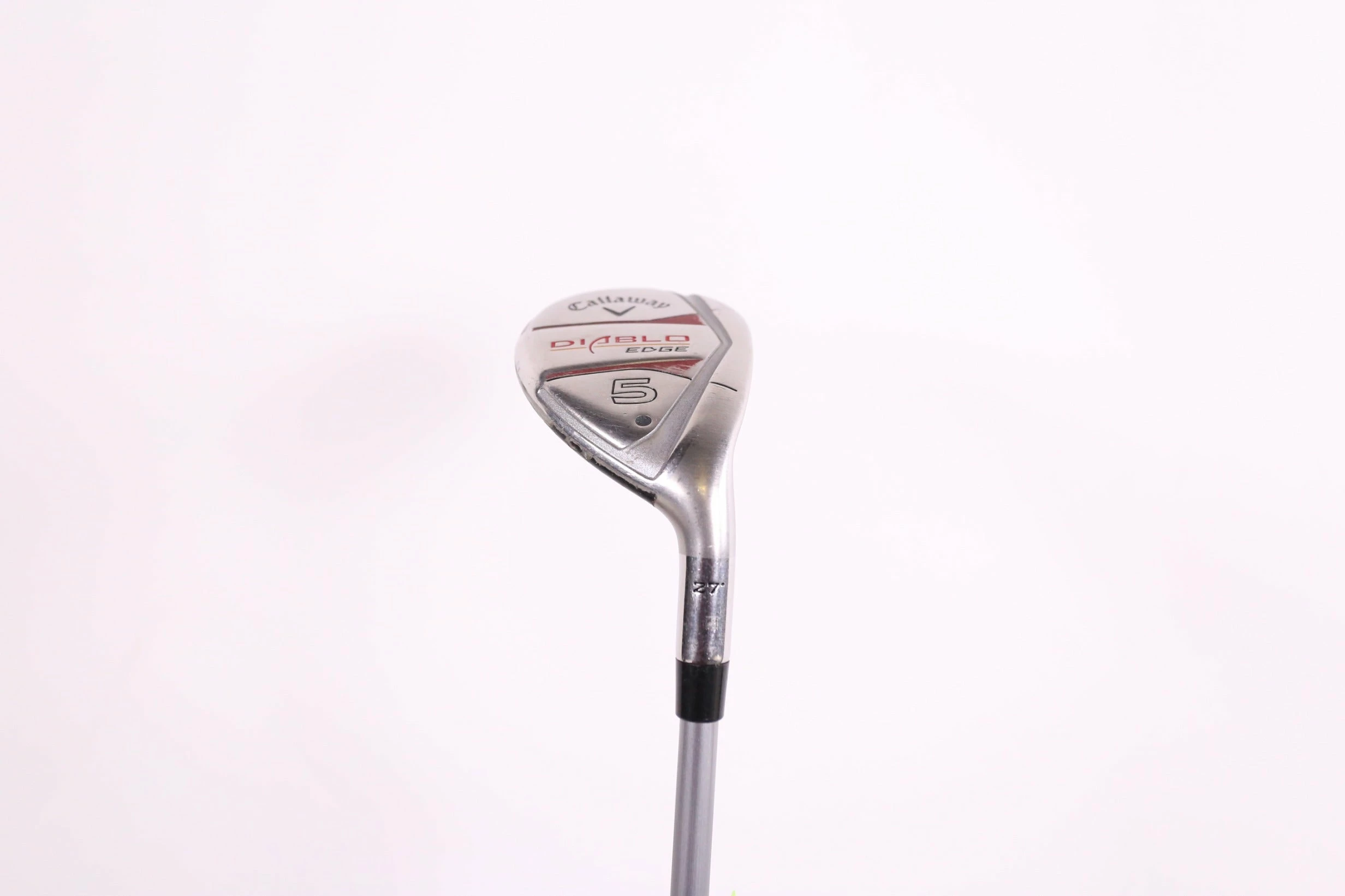 Callaway Diablo Edge 5 Hybrid 27* RH 37.5 In Callaway Graphite Shaft Ladies Flex - Image 5