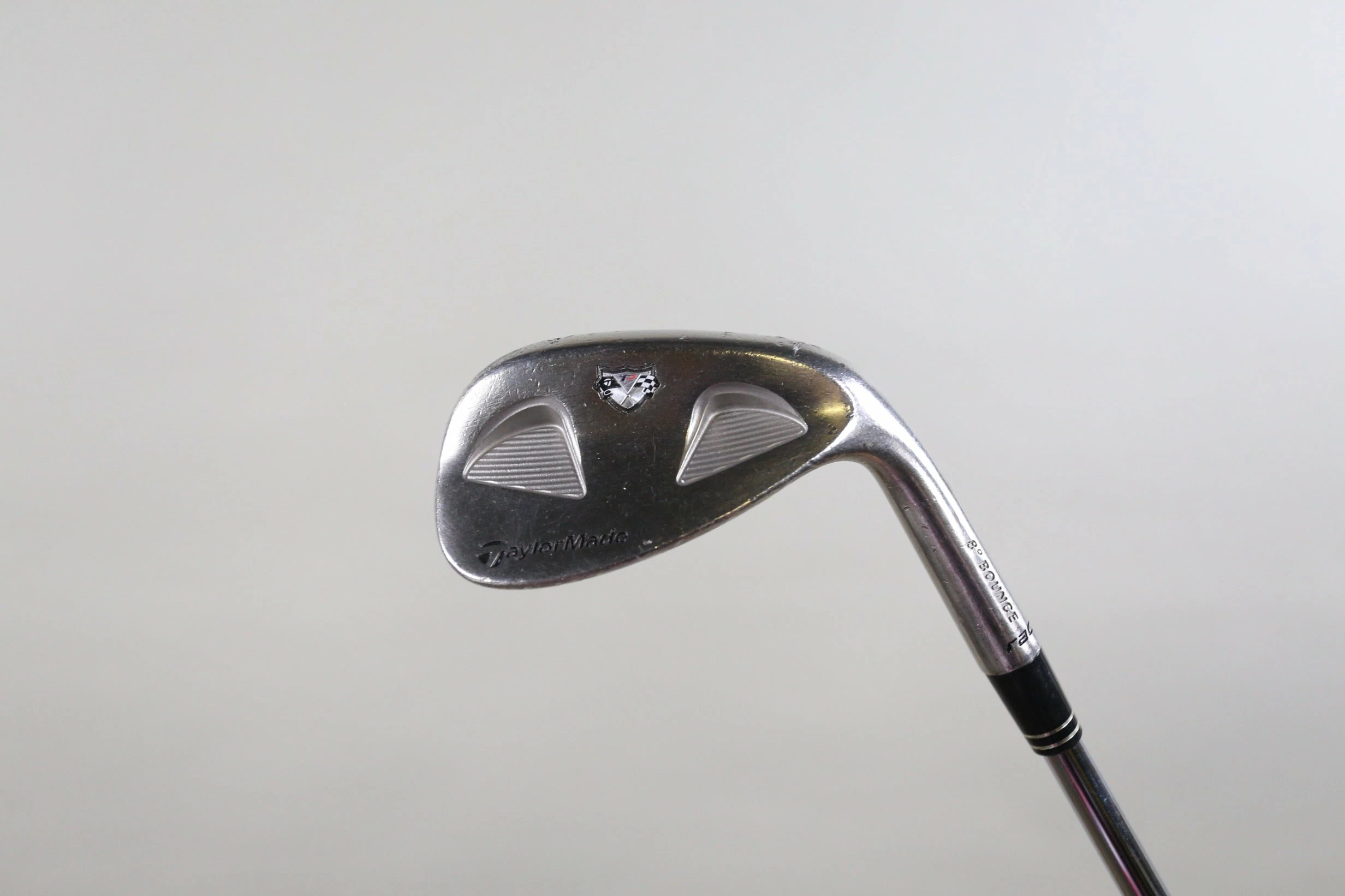 TaylorMade Rac Satin TP 52* Wedge 8* Bounce RH 35 In Steel Shaft Stiff Flex