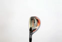 LEFTY Cobra AMP Cell Orange 3 Hybrid 19* 40.25 In Graphite Shaft Regular Flex