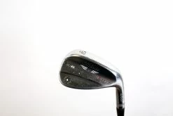 Titleist Vokey SM6 Tour Chrome F Grind 52* Wedge RH 35.25 In 8* Steel Wedge Flex