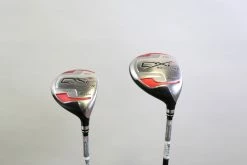 Wilson Staff DXi 15*, 18* Wood Set RH Aldila VooDoo Graphite Shafts Stiff Flex