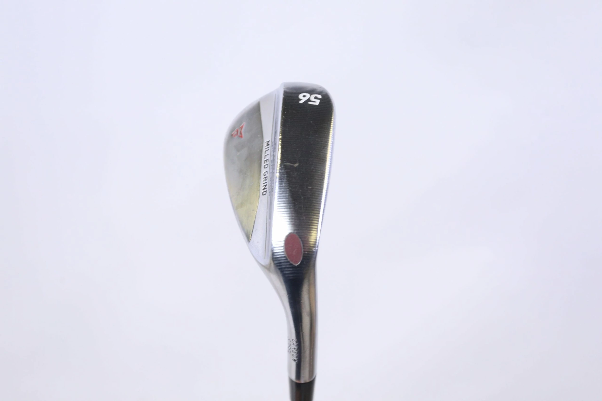 TaylorMade Milled Grind Satin Chrome 56* Wedge RH 35 In 12* Steel Wedge Flex - Image 5