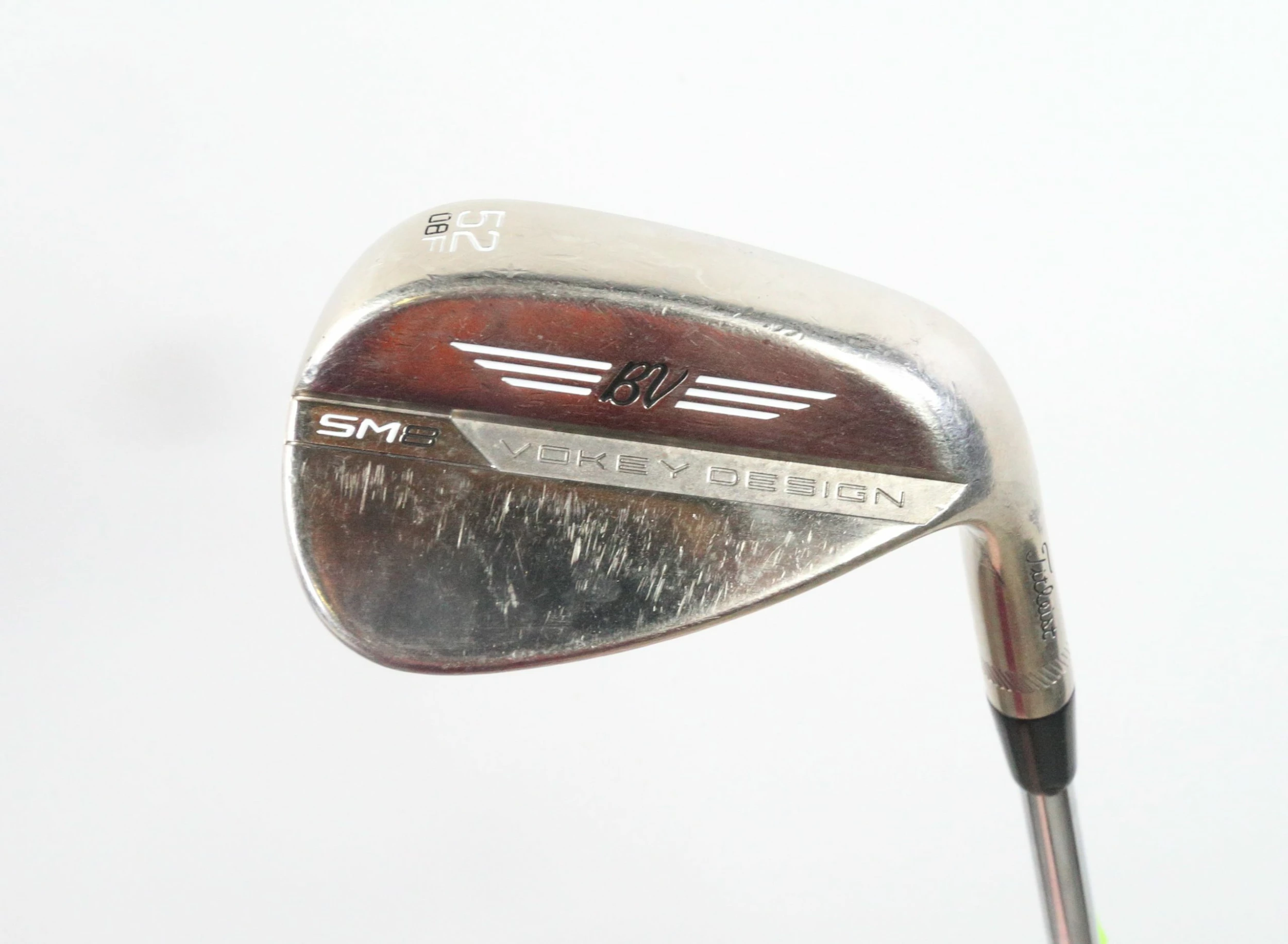 Titleist Vokey SM8 F Grind Gap Wedge 52* RH 8* Bounce 35.5 In Steel Stiff Flex