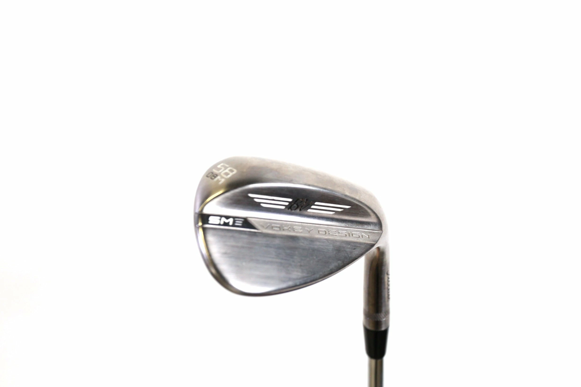 Titleist Vokey SM8 Brushed Steel M Grind 58* Wedge RH 35 In Steel Shaft Stiff - Image 2